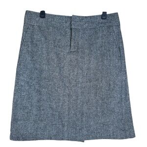Eddie Bauer Wool blend Skirt size 4 Gray